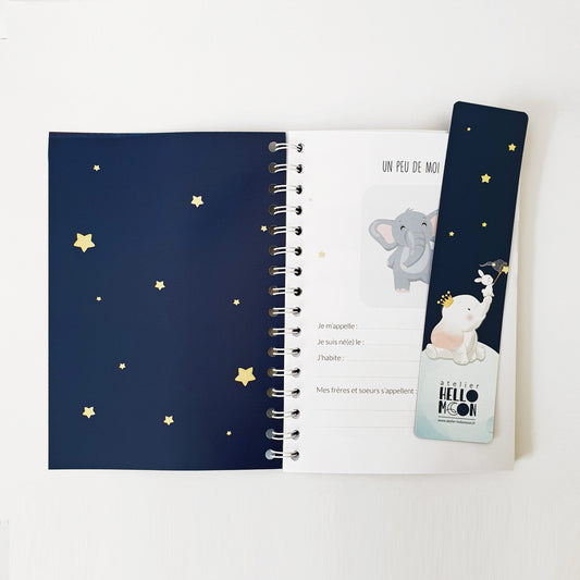 Carnet de liaison "Mes grandes journées" - Elephant