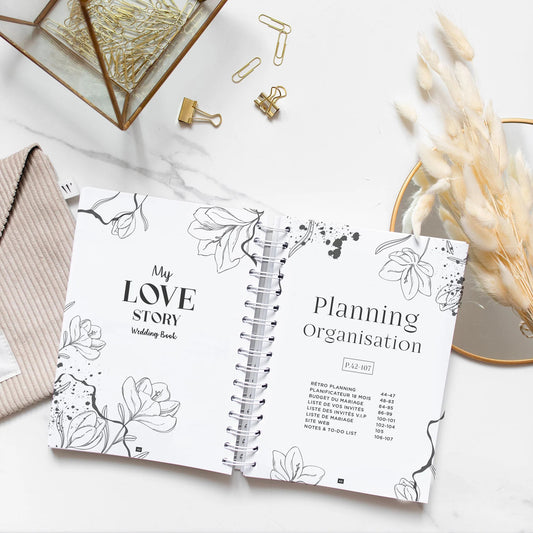 Carnet de mariage weeding book - delicatesse