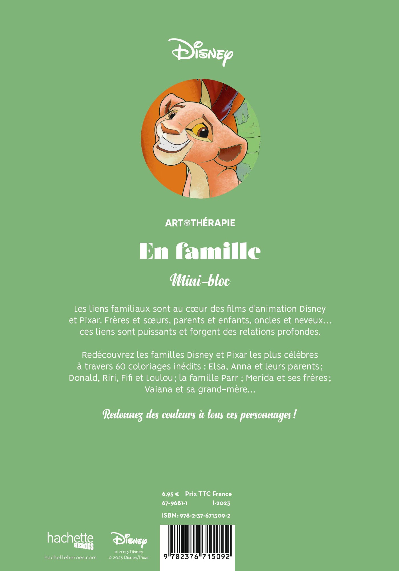 Mini bloc - En famille disney