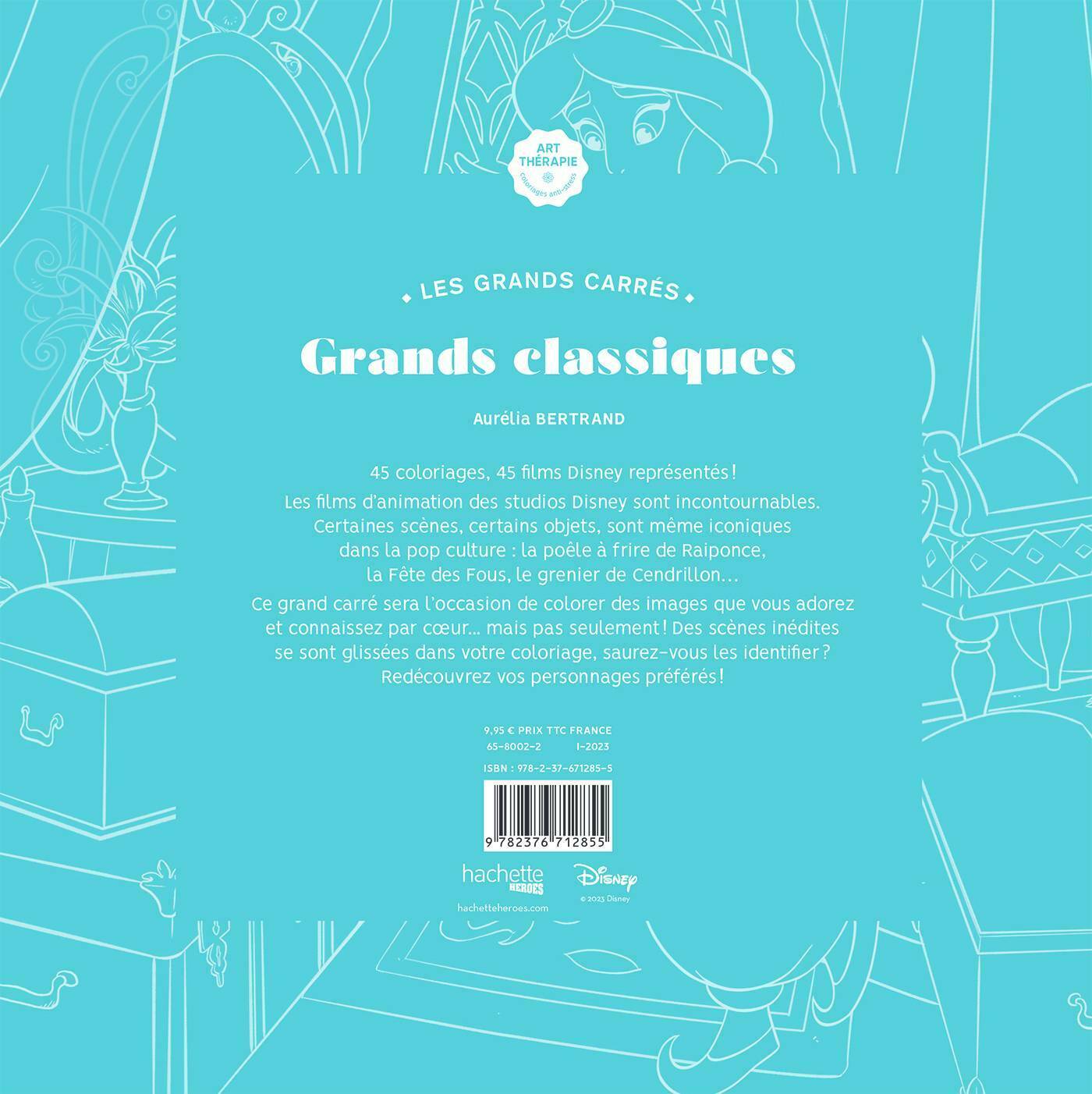 Les grands carrés - Grands classiques disney