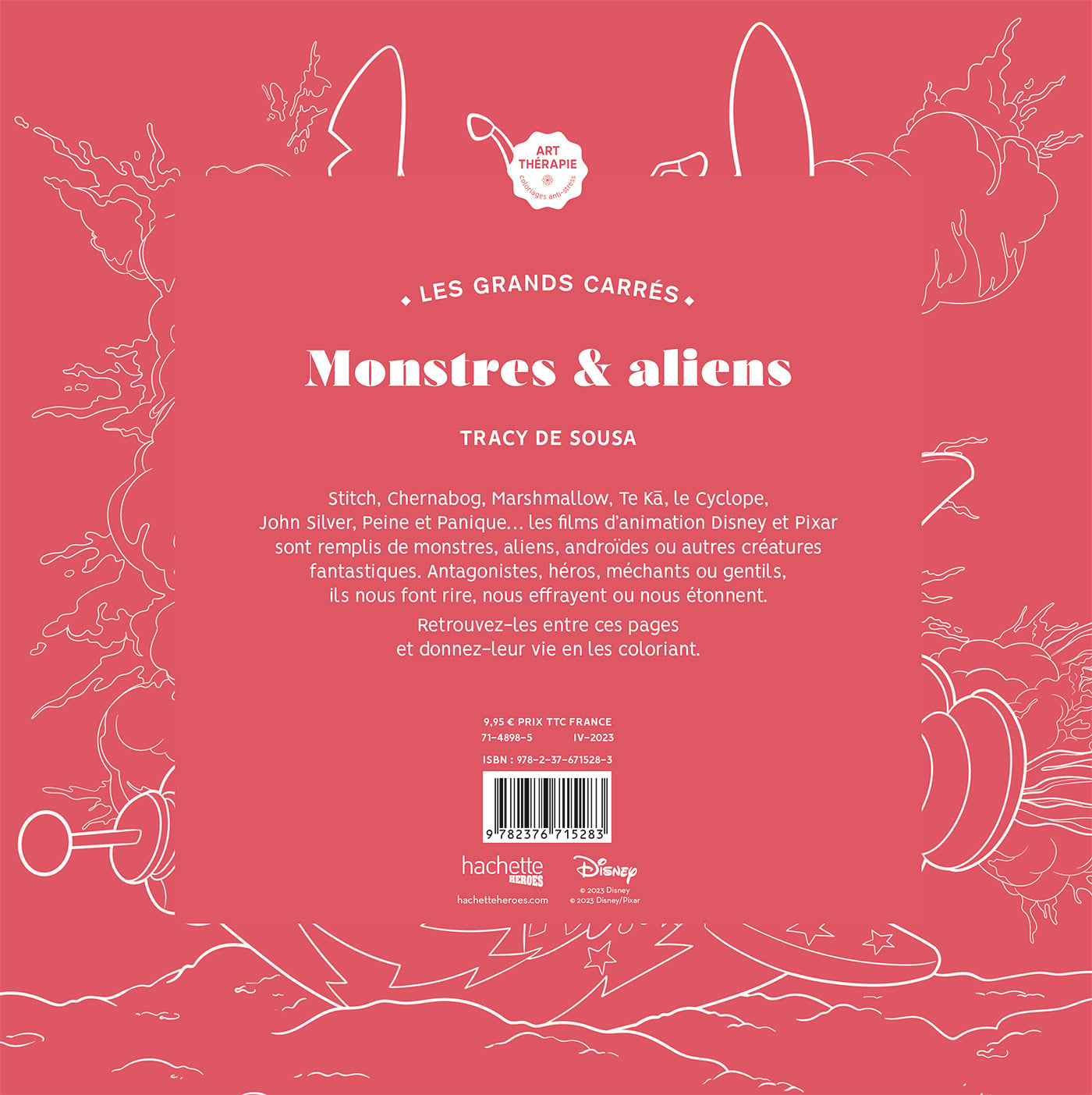 Les grands carrés - Monstres et aliens