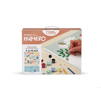 Peinture au numéro - A la plage