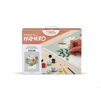 Peinture au numéro - Fleuri