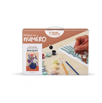 Peinture au numéro - Bouquet