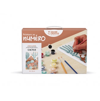 Peinture au numéro - Cactus
