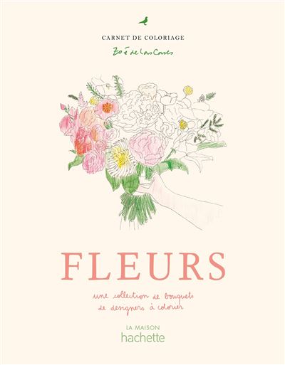 Livre de coloriage - Fleurs à colorier Hachette Pratique – Paper and  Memories