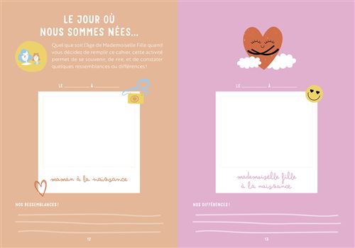 Carnet mère & fille
