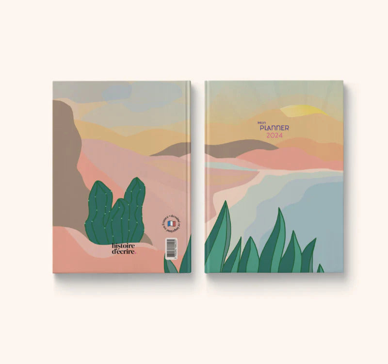 Planner 2024 modèle terracotta