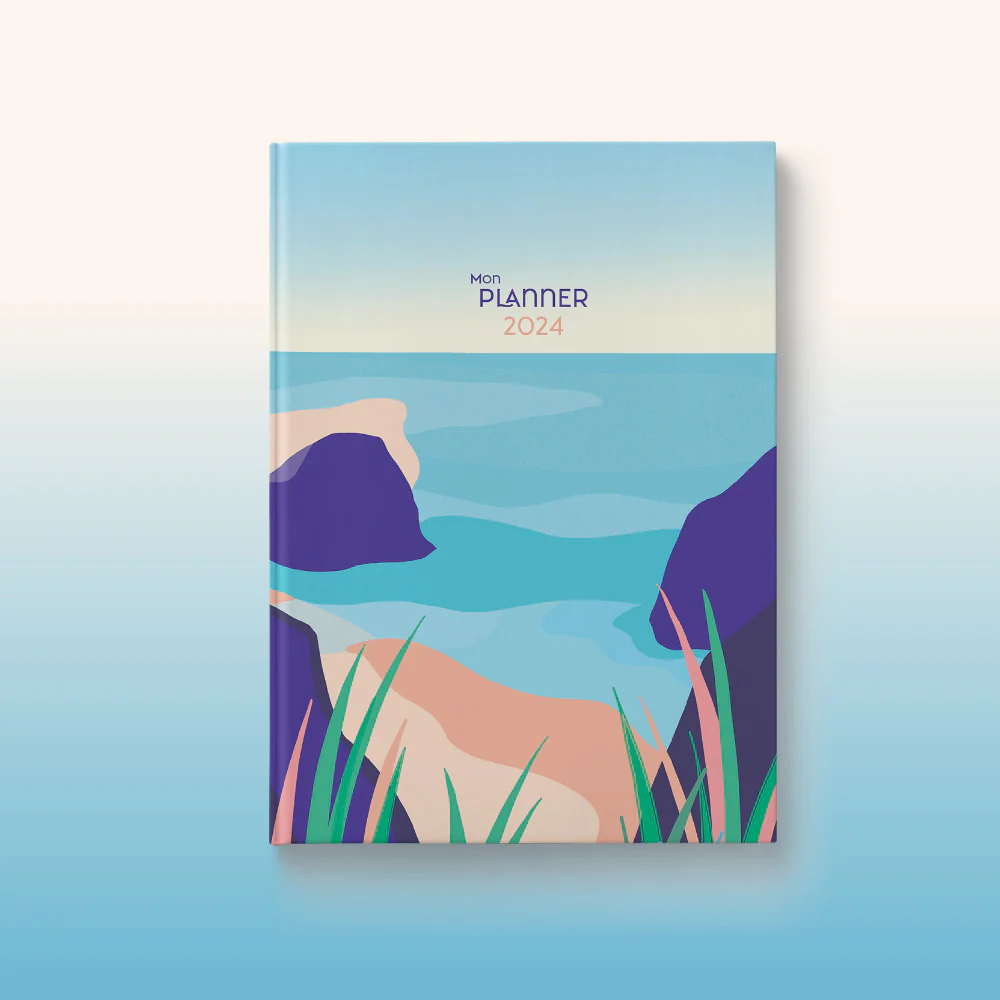 Planner 2024 modèle azur
