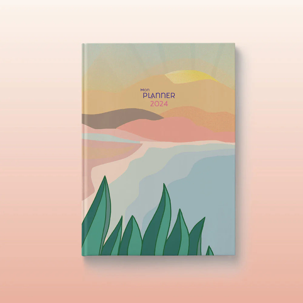 Planner 2024 modèle terracotta