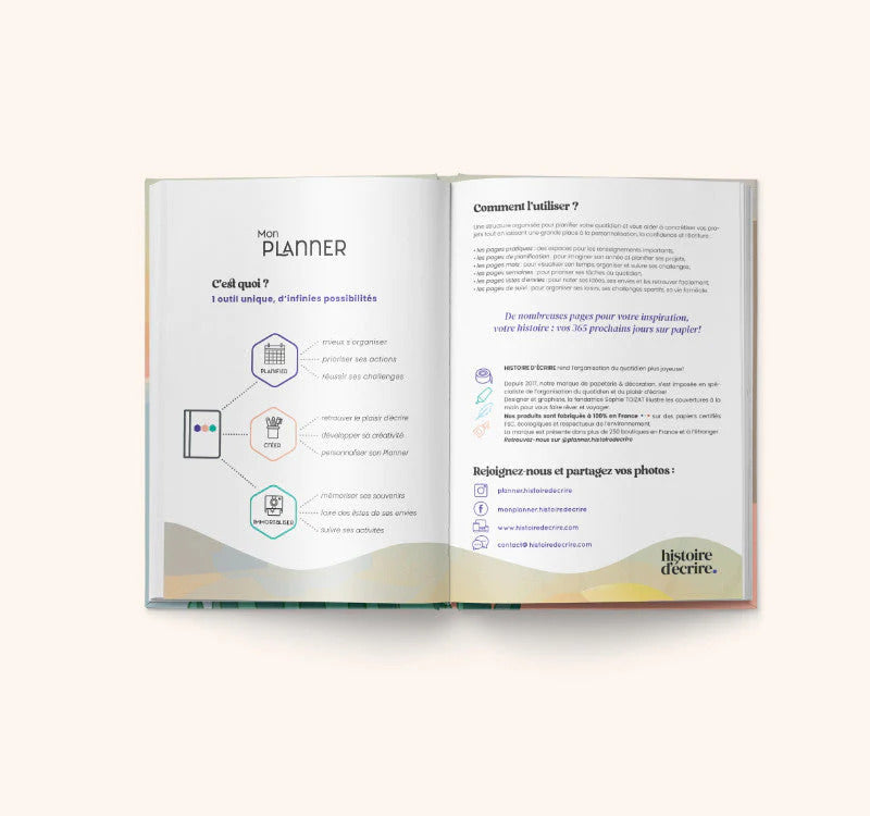Planner 2024 modèle eden