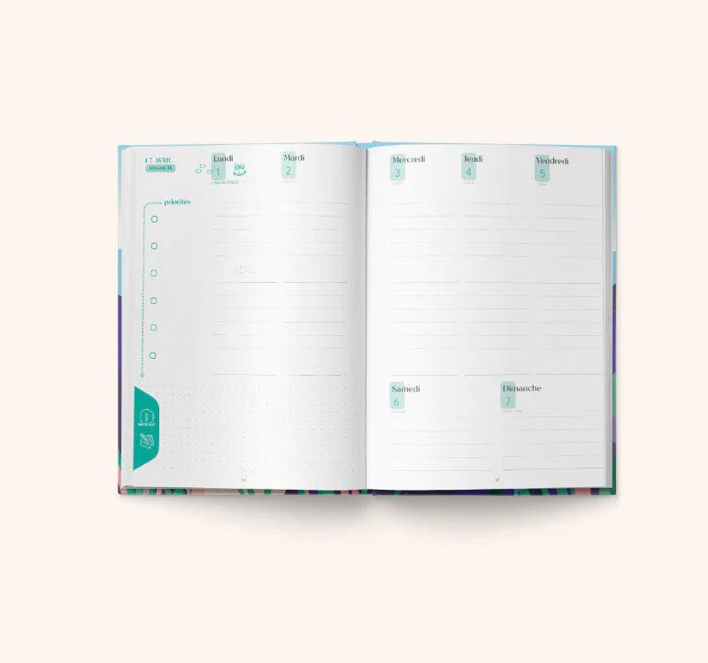Planner 2024 modèle eden