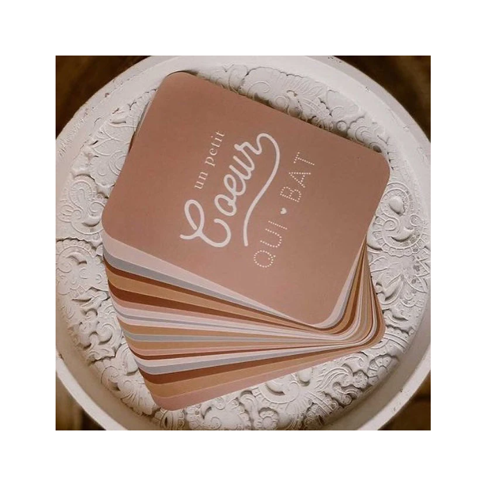 Cartes étapes - 9 mois pour te créer