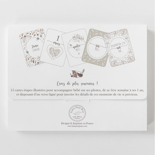 Cartes étapes - ma première année