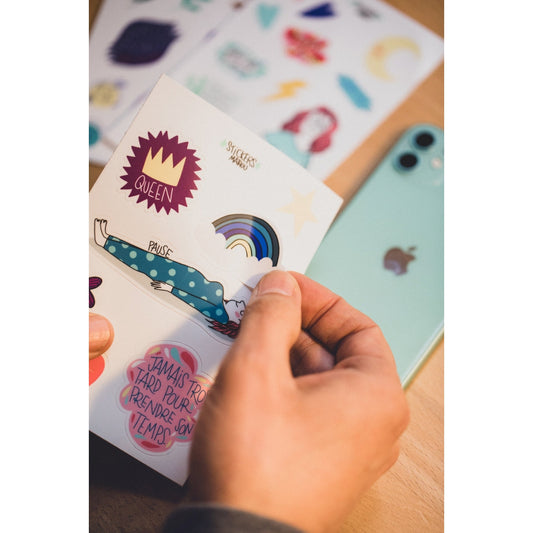 Collection de stickers - Mathou