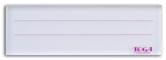 Bloc acrylique pour tampons