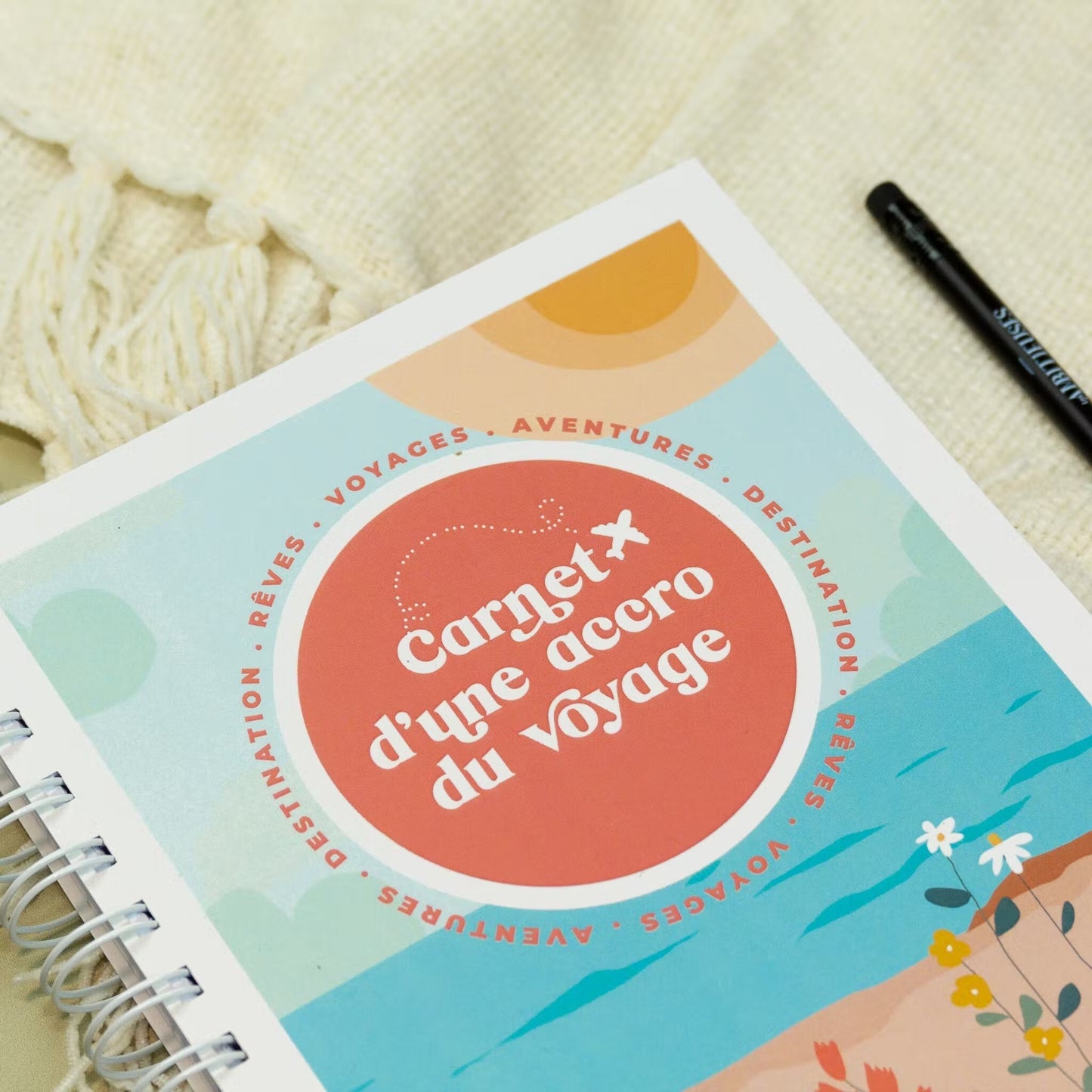 Carnet de voyages Globe Trotteusse - Plage