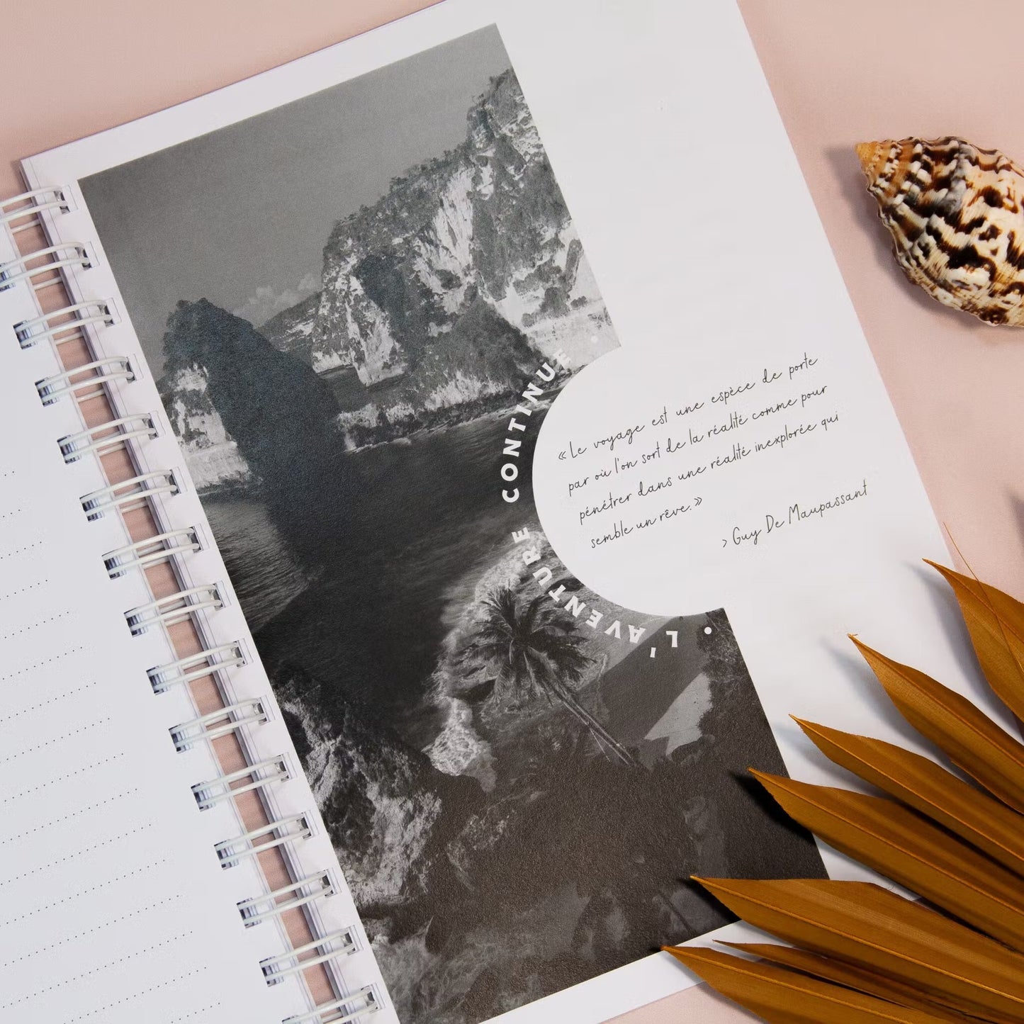Carnet de voyages Globe Trotteusse - Plage