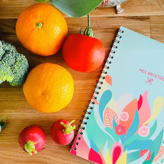 Carnet de Recettes modèle agrumes