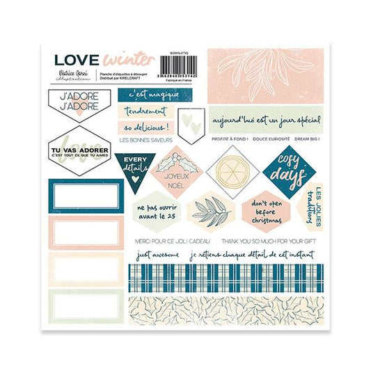 Collection de papiers "Love winter"