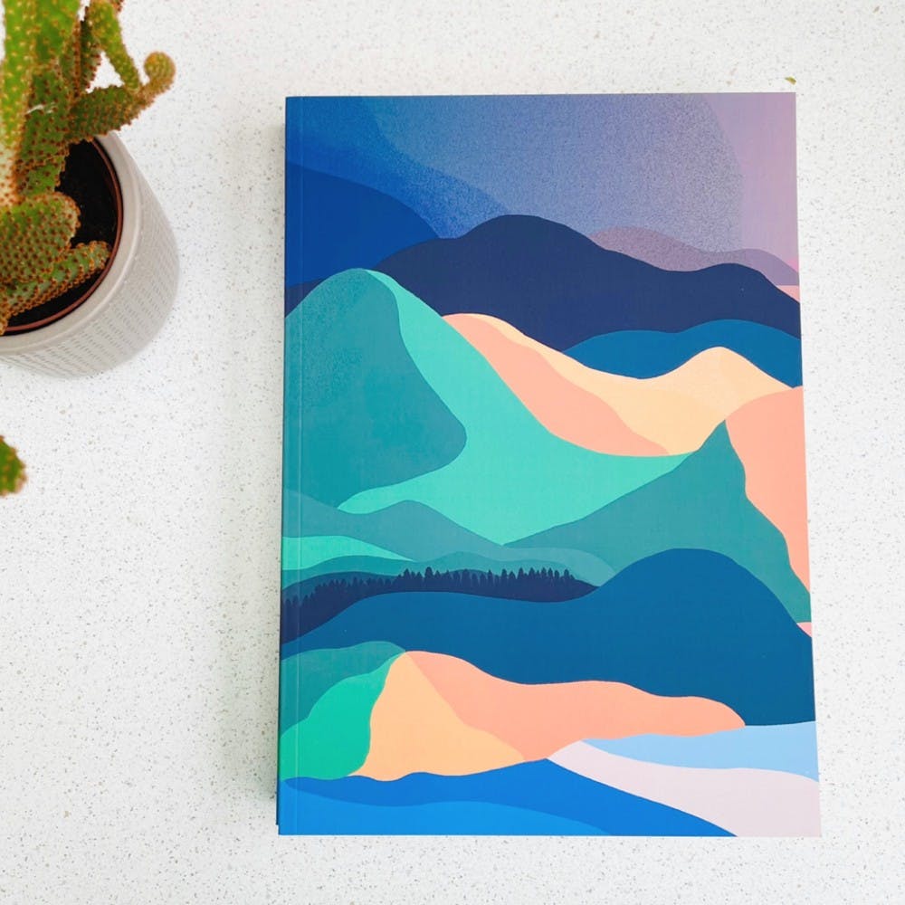 Cahier A4 modèle canopée