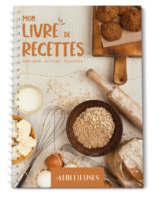 Recipe notebook brown model edition 1
