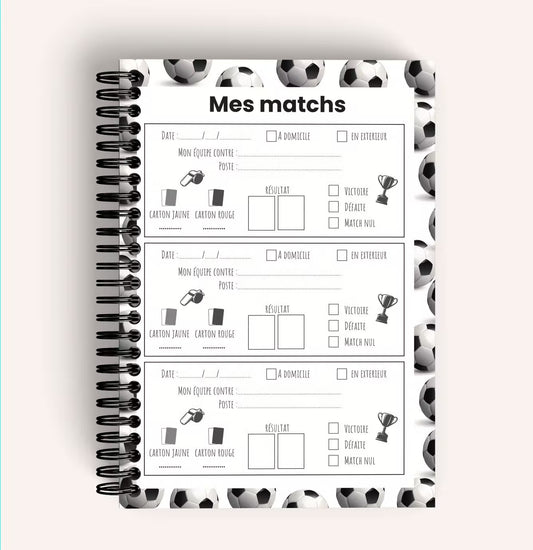 Carnet de Foot - 2 modèles