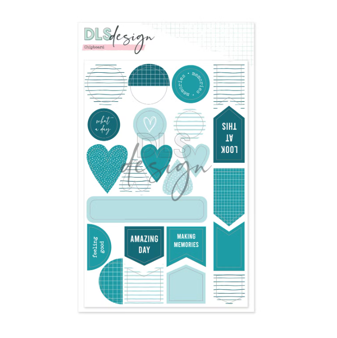 Planche de Chipboard Shapes Petrol - Essential