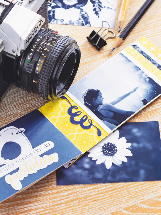 Kit pour mini album photos modèle le paradis