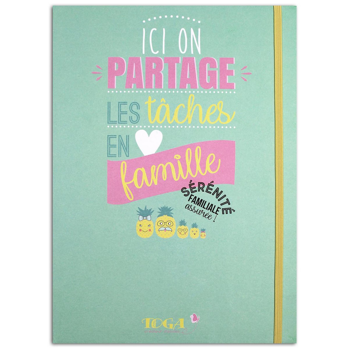 Kit de papeterie Semainier familial