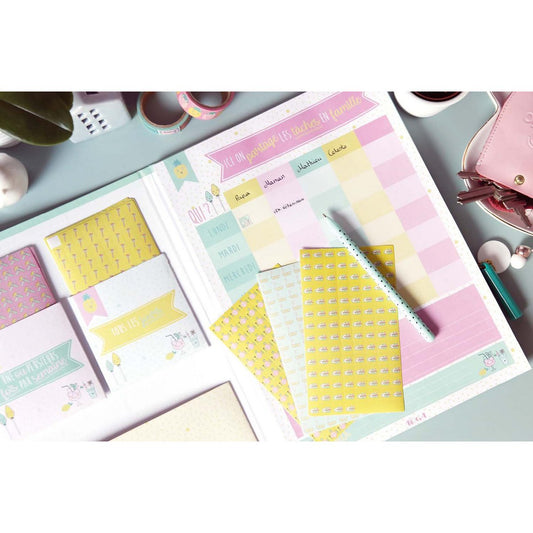 Kit de papeterie Semainier familial