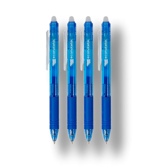 Lot de 4 Stylos Gel effaçable - 2 coloris