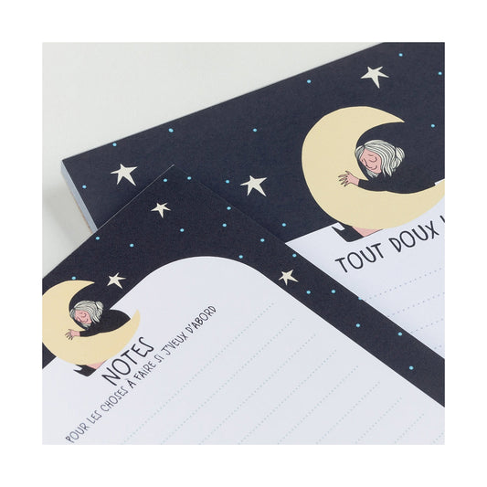 Bloc notes - Moon