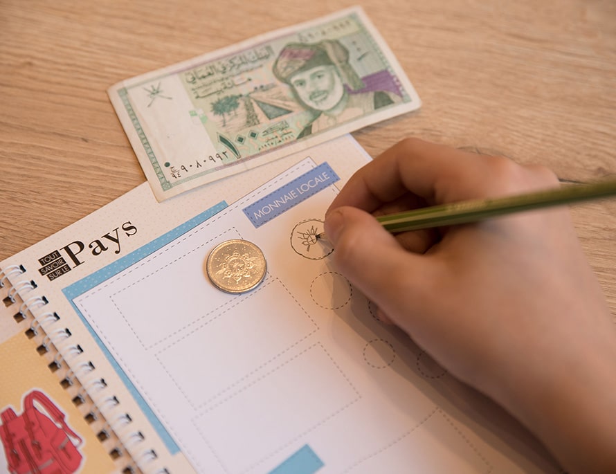 Carnet de voyage Monde