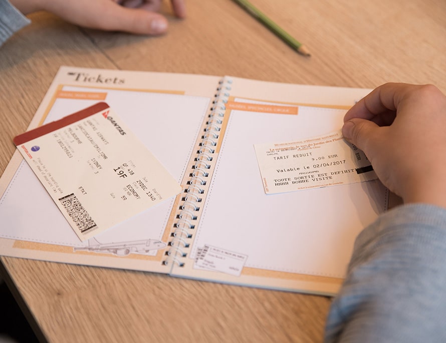 Carnet de voyage Monde