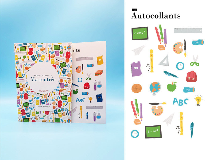 Carnet souvenir de ma rentrée scolaire
