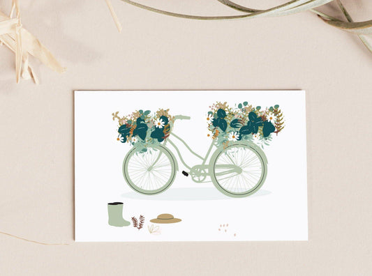 Carte - Flowers power