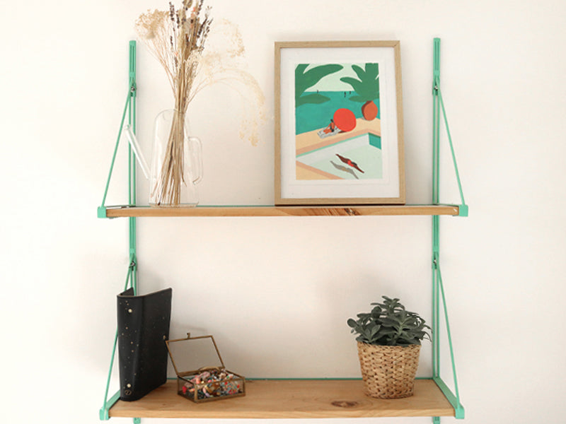 Kit peinture au numéro - St Barthélémy par Léa Morichon