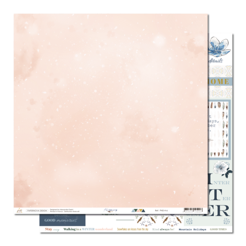 Collection de papiers "Harmony"