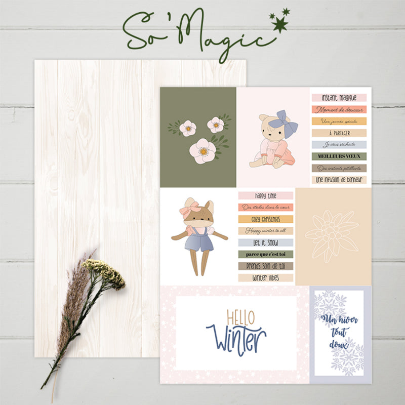 Collection de papiers "So' Magic" (A4)