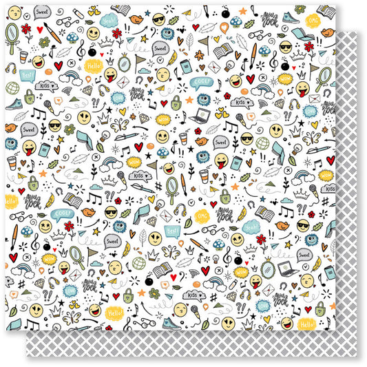 Collection de papiers "You rock"