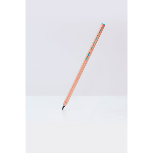 Crayon de bois - Coeur bleu