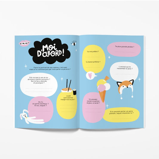 Cahier d'amitié - Gang de filles