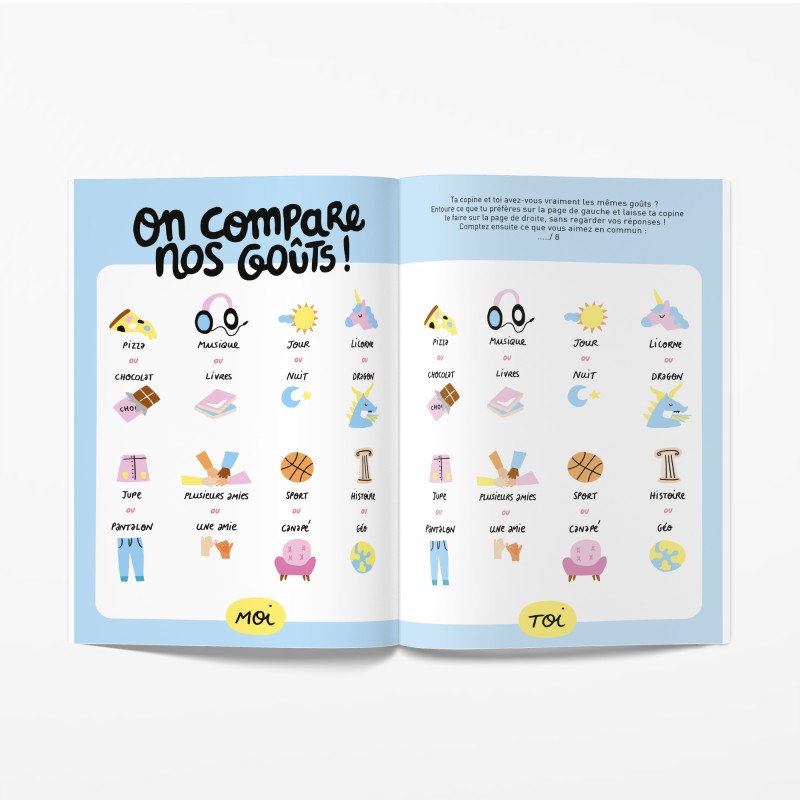 Cahier d'amitié - Gang de filles