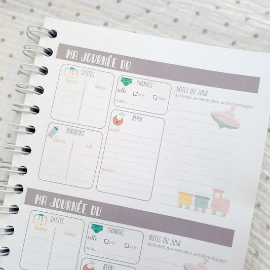 Carnet de liaison "Mes jolies journées" - Renard