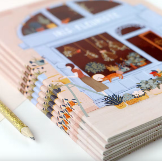 Notebook A5 - Iris la Fleuriste