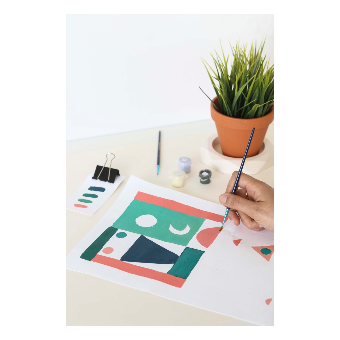 Kit peinture au numéro - Autumn Colors par Alizee Cayla