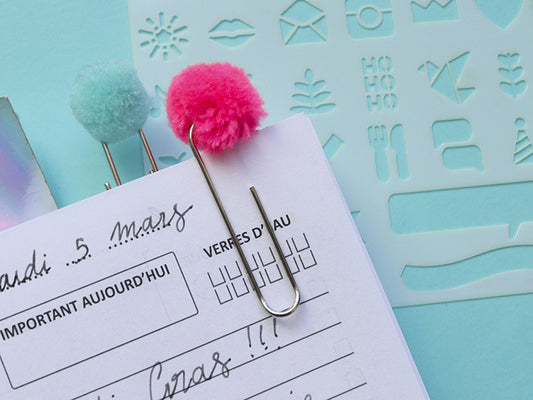 Kit créatif - Mon agenda perpétuel