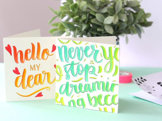 Kit créatif - Lettering