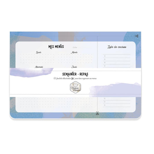 Semainier REPAS - 2 coloris